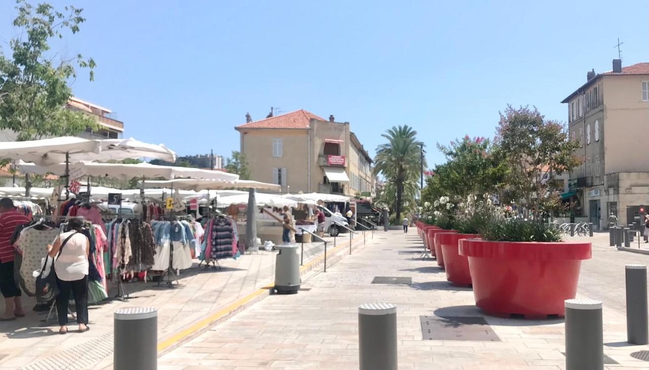 Steps To The Beach Apart In Cannes With Parking Екстериор снимка